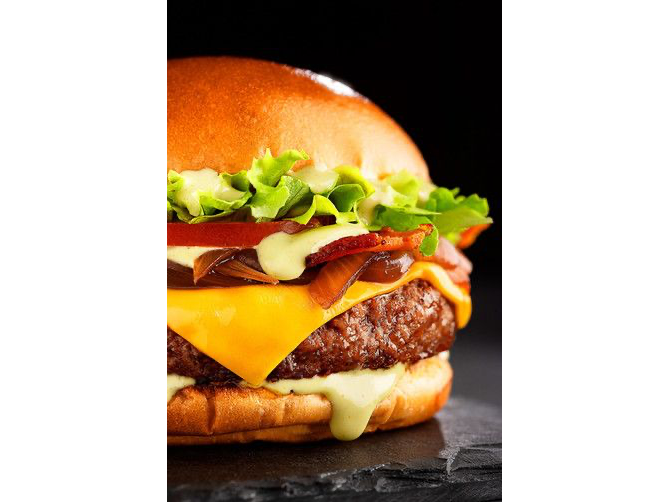 Hamburguesa Clásica XXL Gigante Completa una carne de Jenaro Delivery