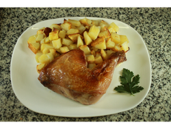 PECHUGA CON GUARNICION