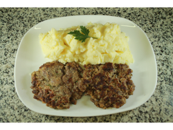 HAMBURGUESA AL PLATO CARNE