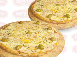 2 Pizzas Muzzarellas