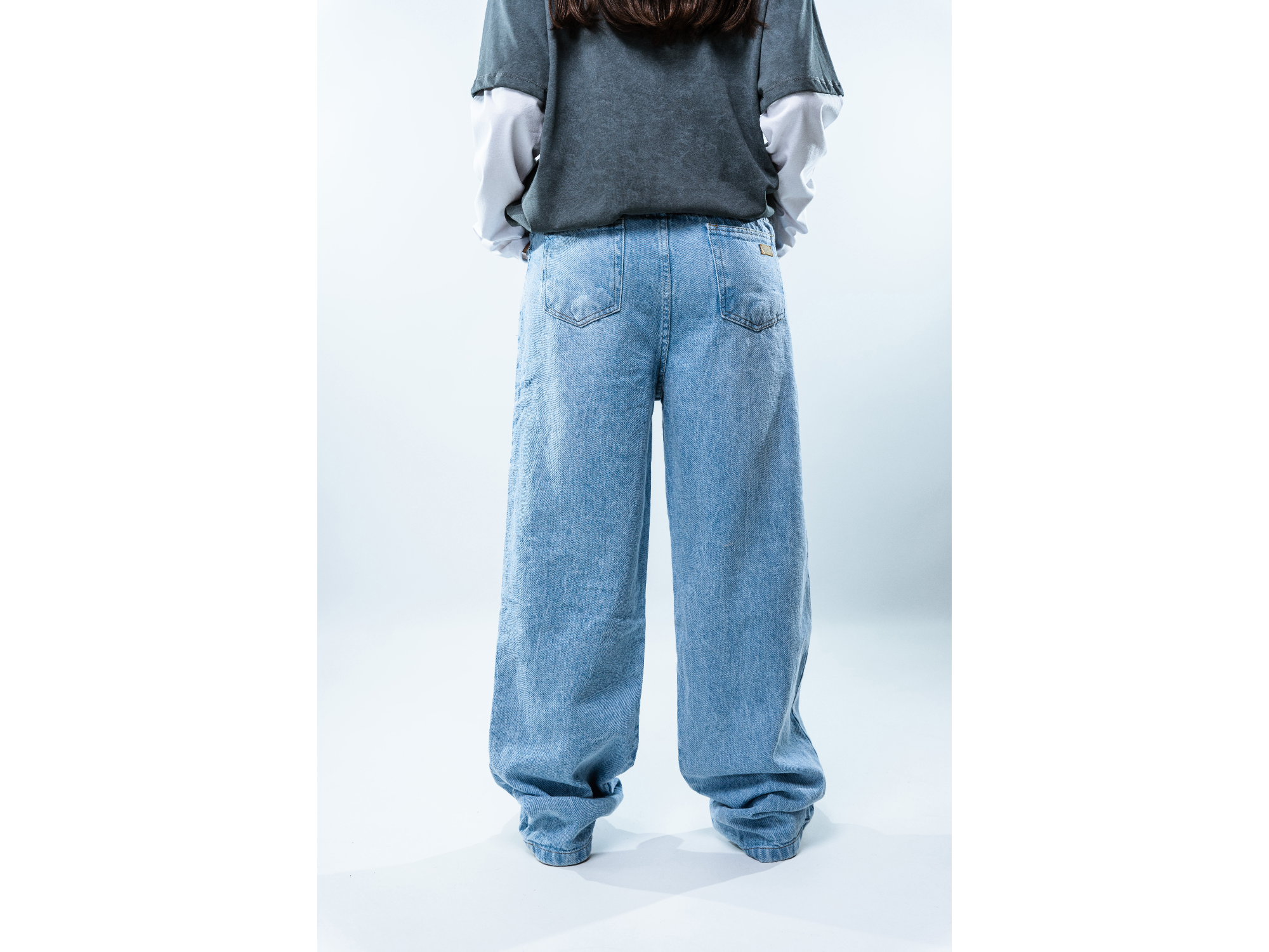 JEANS UNISEX WIDE LEG