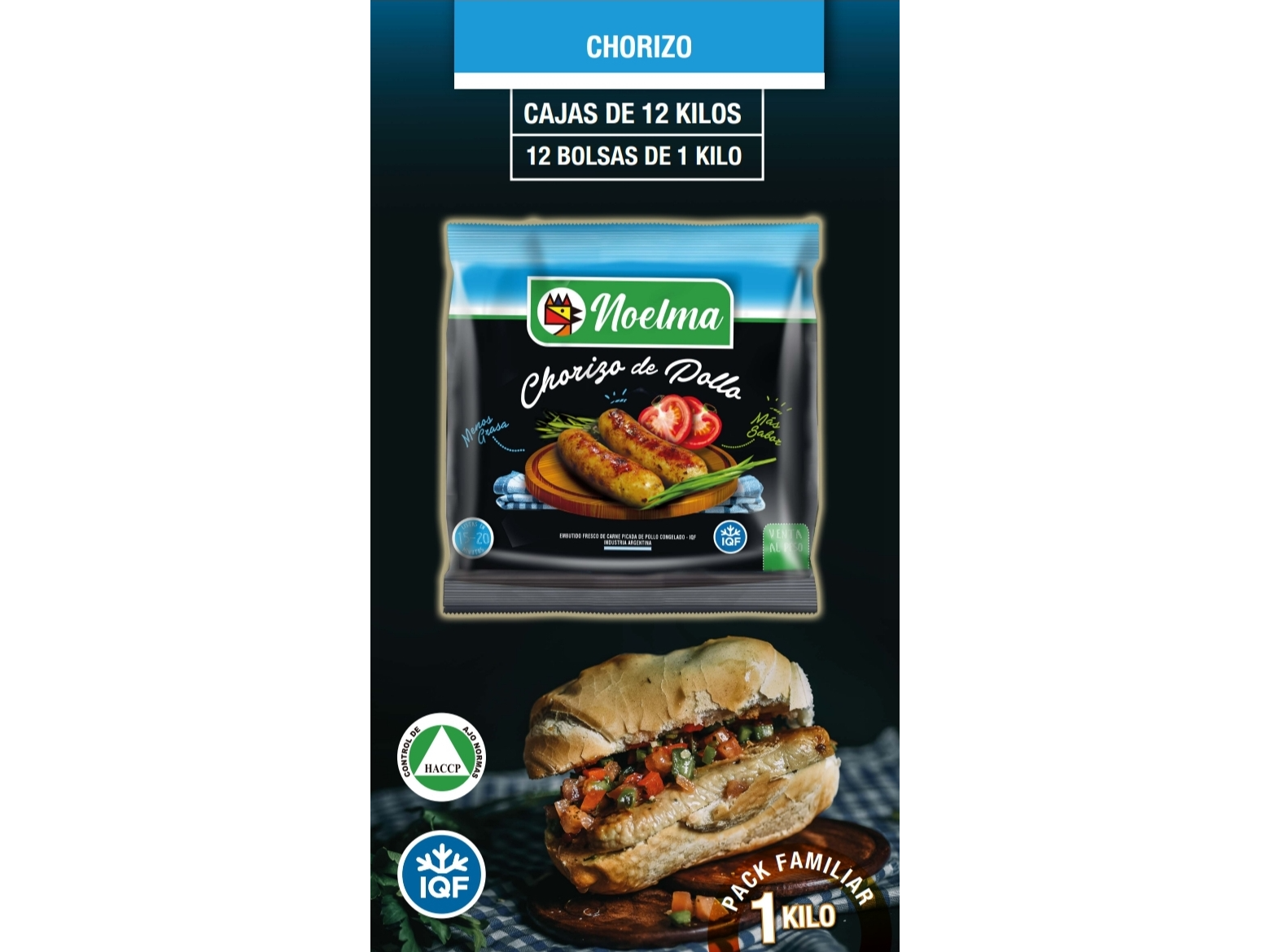 CHORIZO DE POLLO