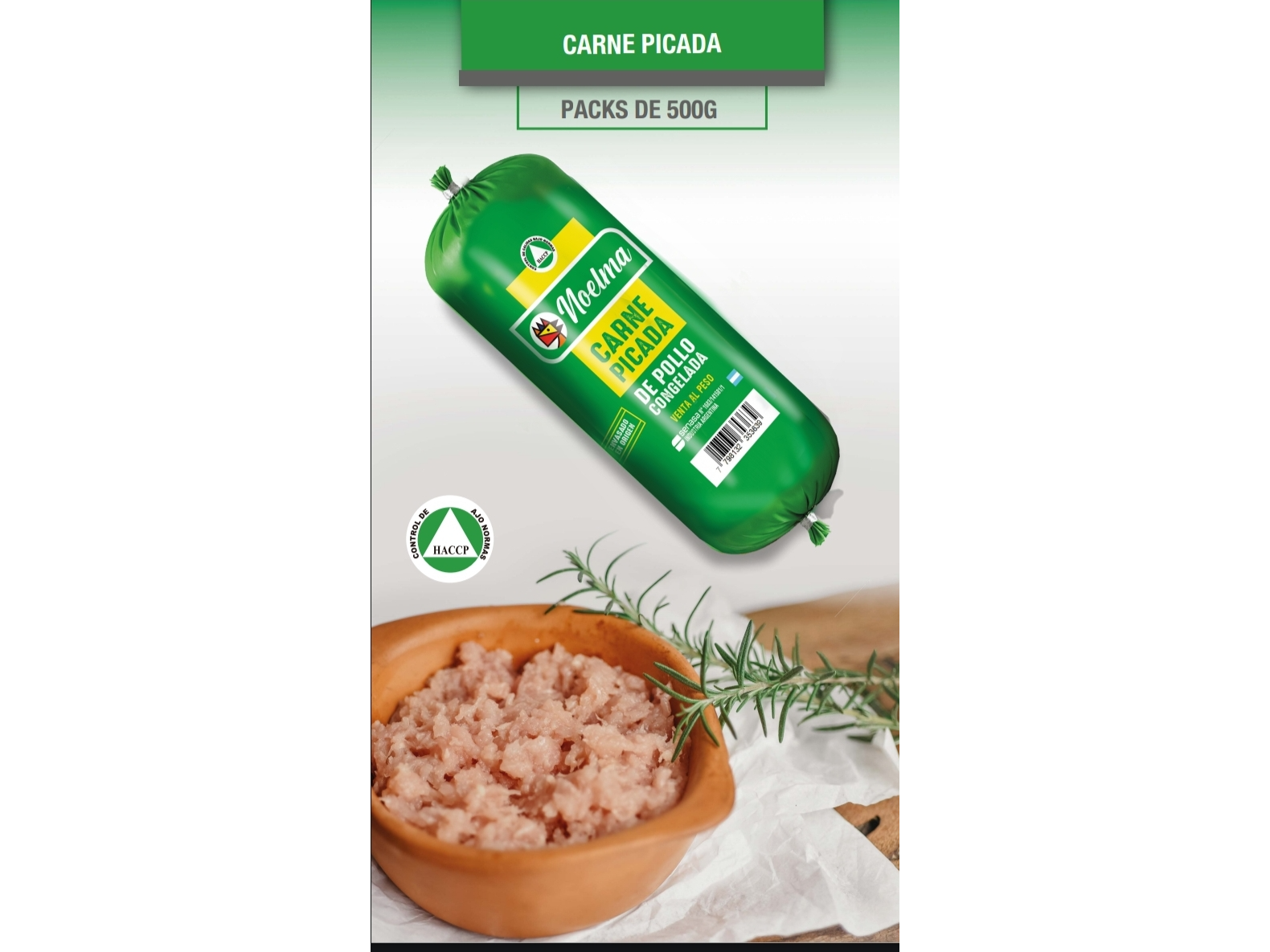 CARNE MOLIDA DE POLLO