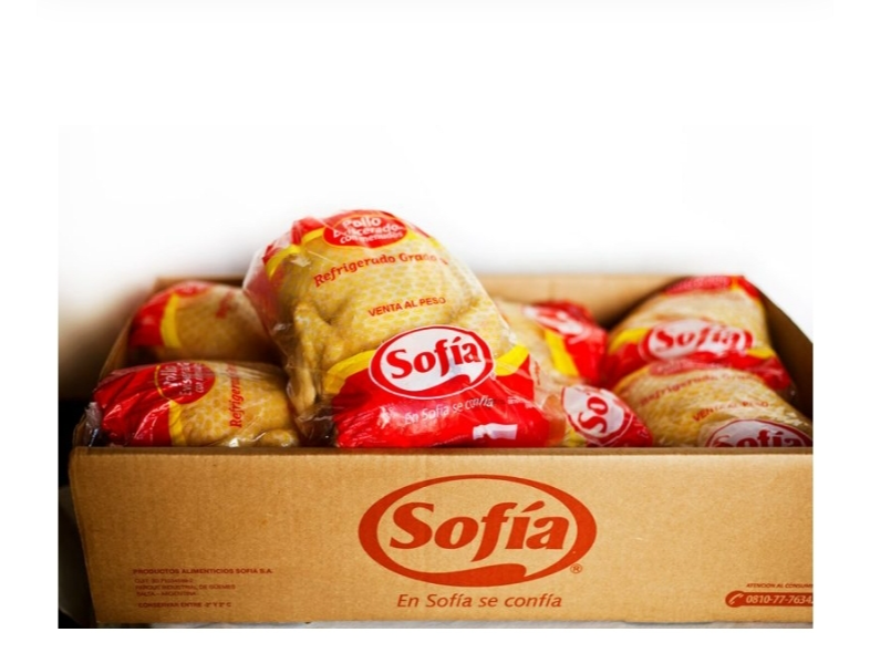 Caja de pollos SOFIA
