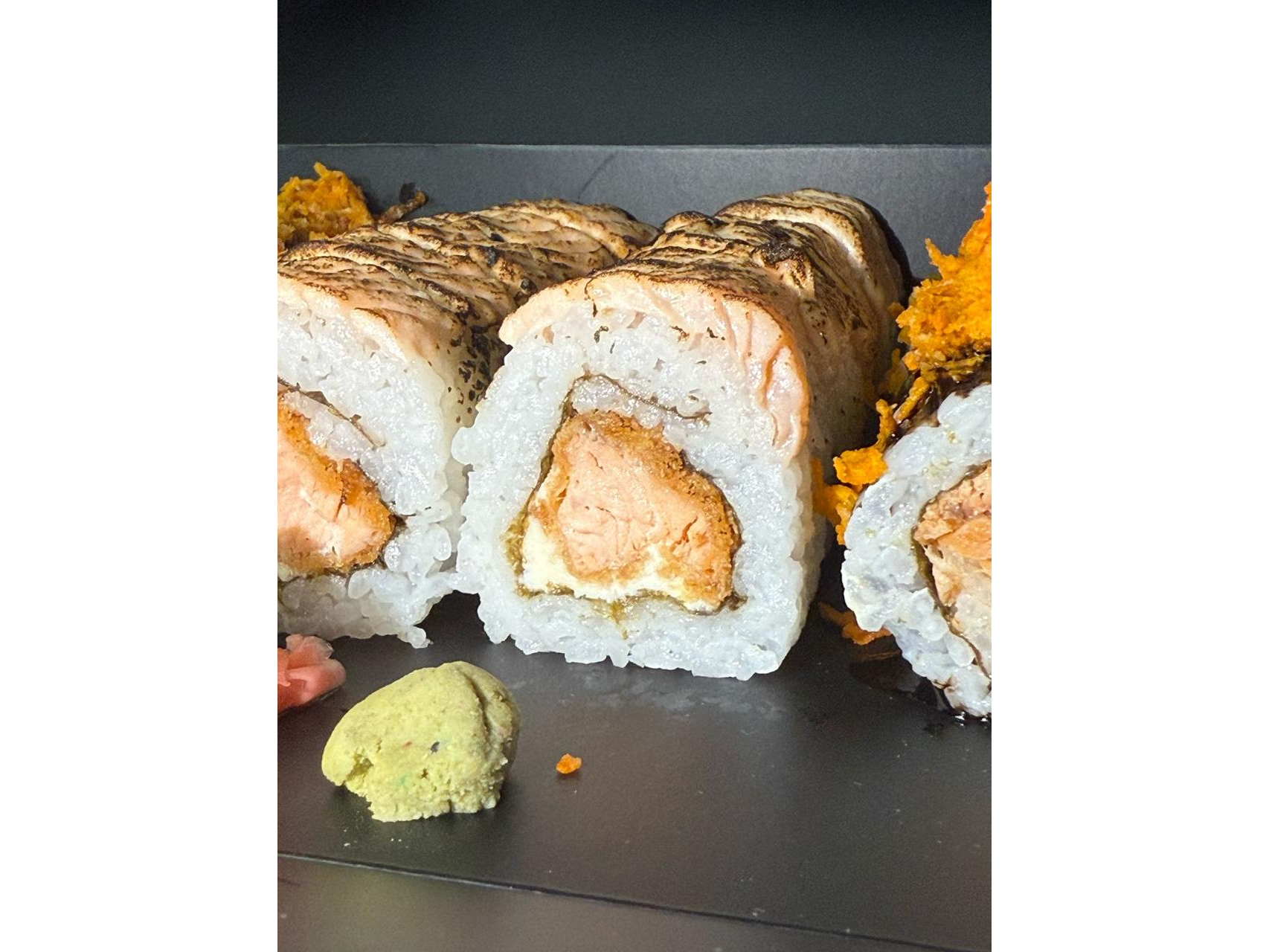 Salmón crispy