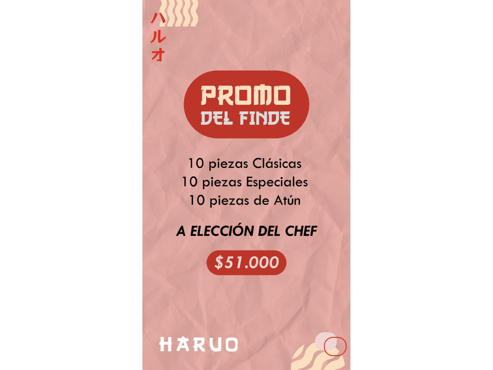 PROMOCIÓN DEL FINDE