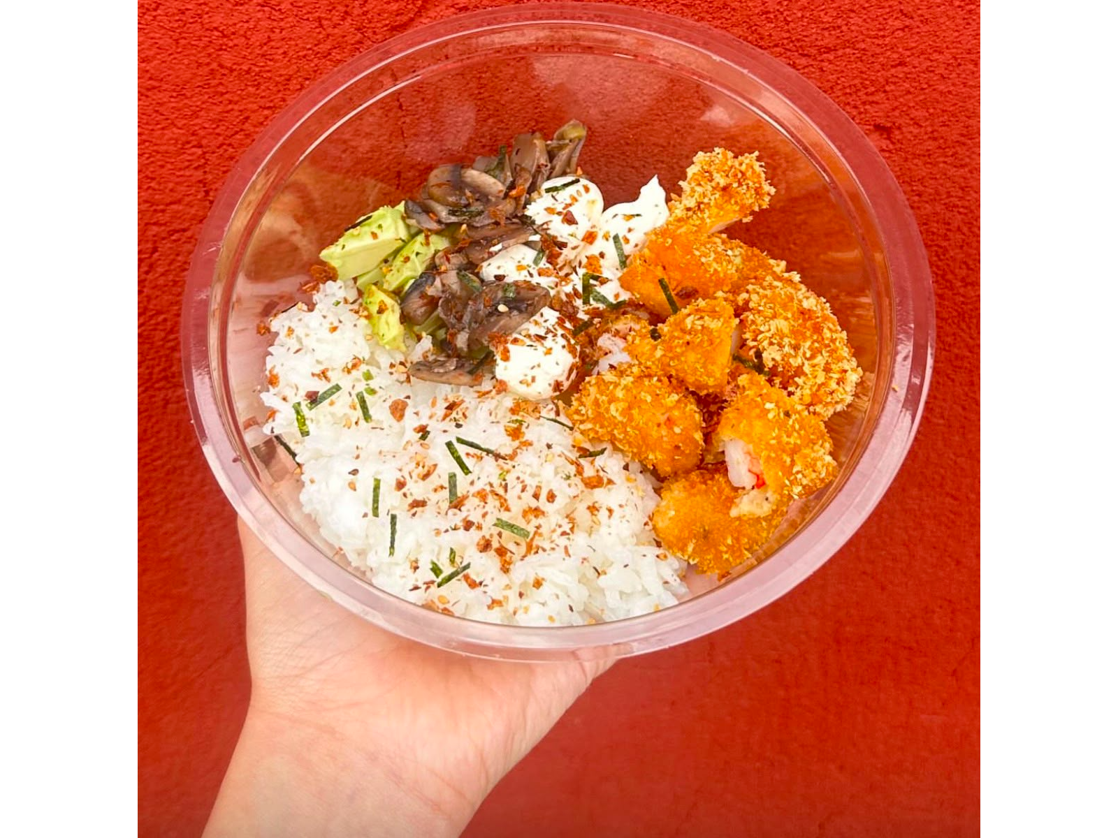 Gohan de langostinos