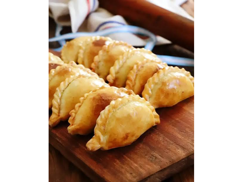 Empanadas de salmón cocidas