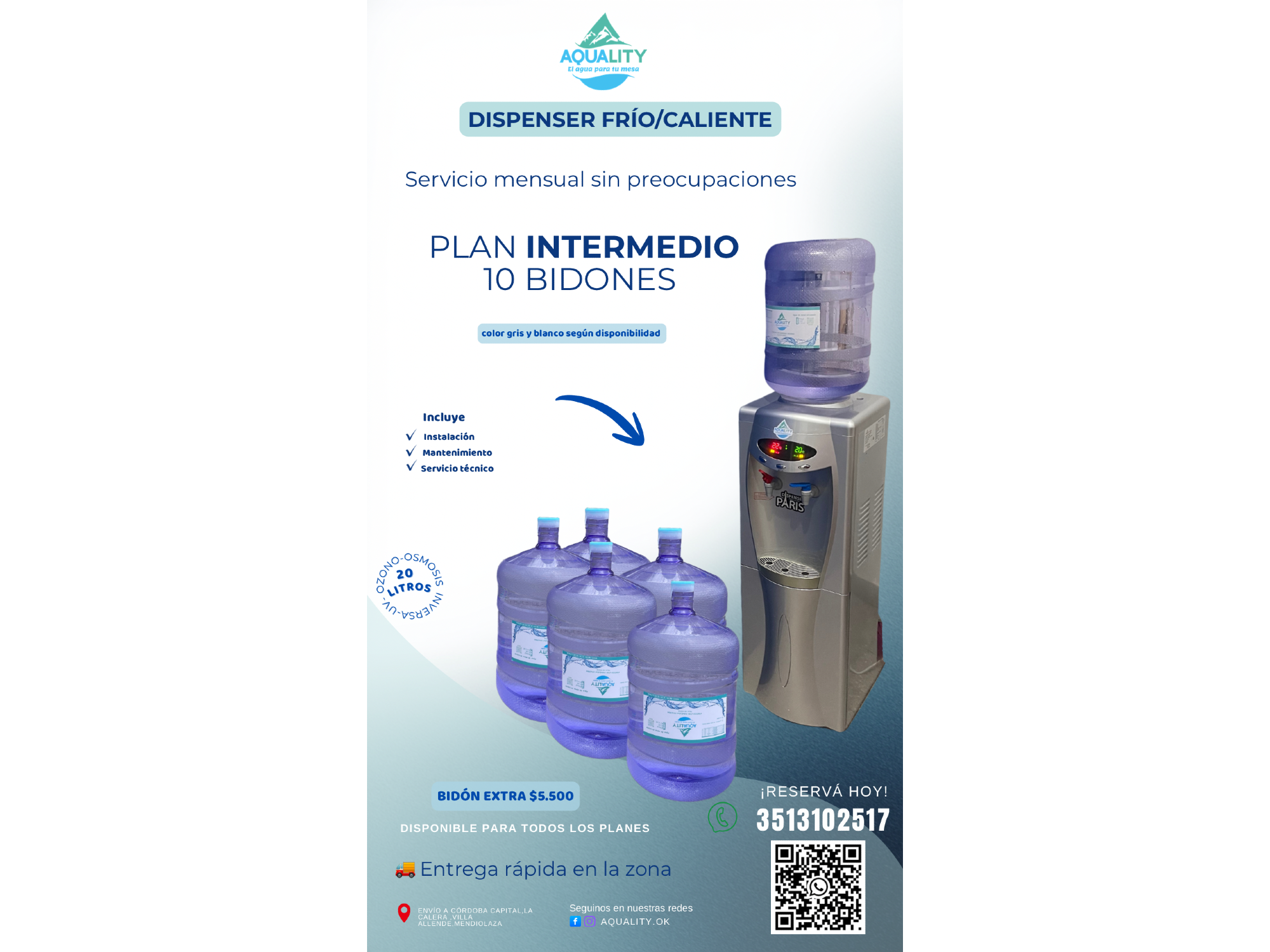 Plan INTERMEDIO "10 bidones"