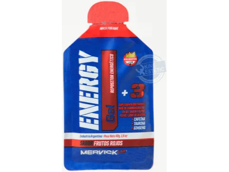 Energy Gel +3 - MERVICK
