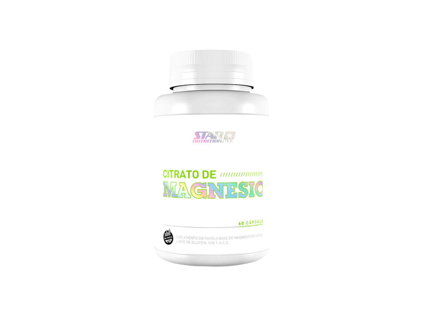 Citrato de Magnesio 60caps - STAR NUTRITION