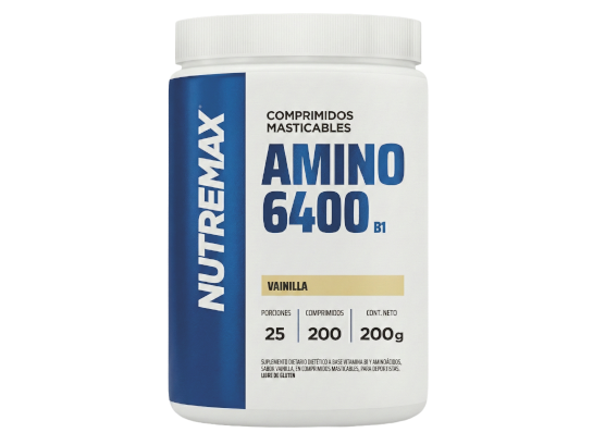 Amino  6400 masticable x200comp.