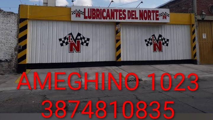 LUBRICANTES DEL NORTE AMEGHINO 1023 3874810835