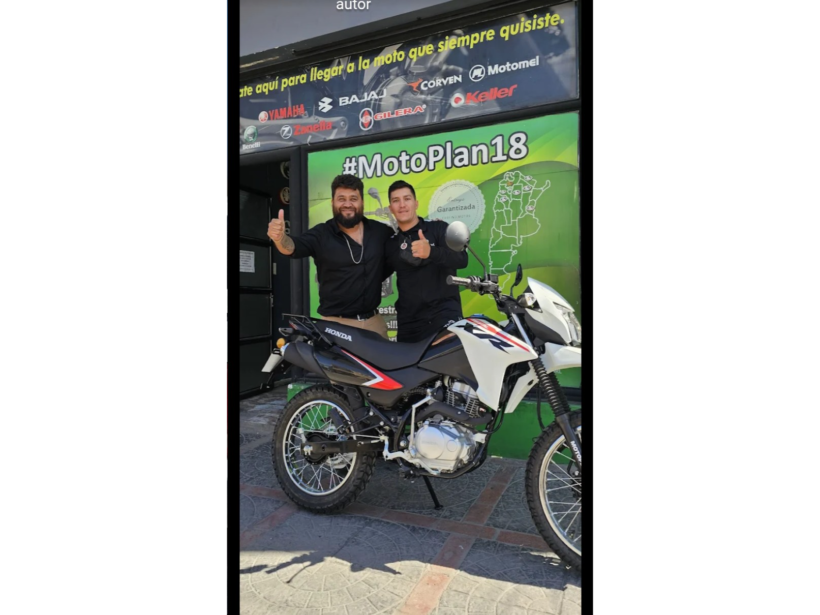 Entrega Moto Plan 18