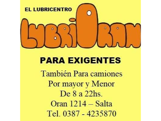 LUBRIORAN Calle Oran 1214