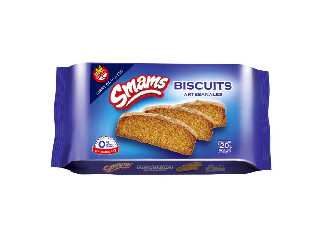 BISCUITS SMAMS 120 GR