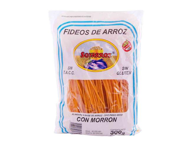 FIDEOS DE ARROZ SOY ARROZ MORRON