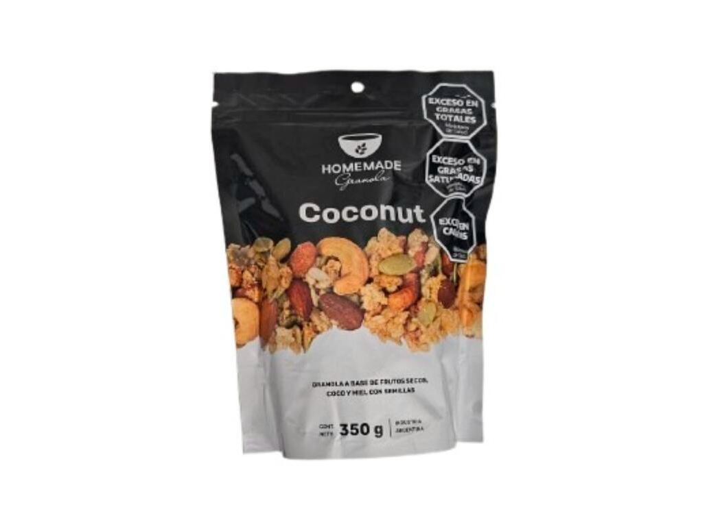 GRANOLA HOMEMADE DE COCONUT CRUNCH 350GR