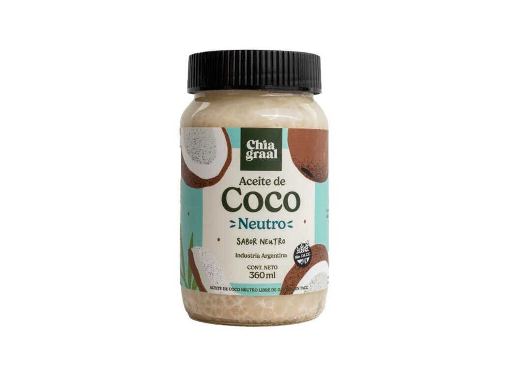ACEITE DE COCO NEUTRO CHIA GRAAL X 360ML