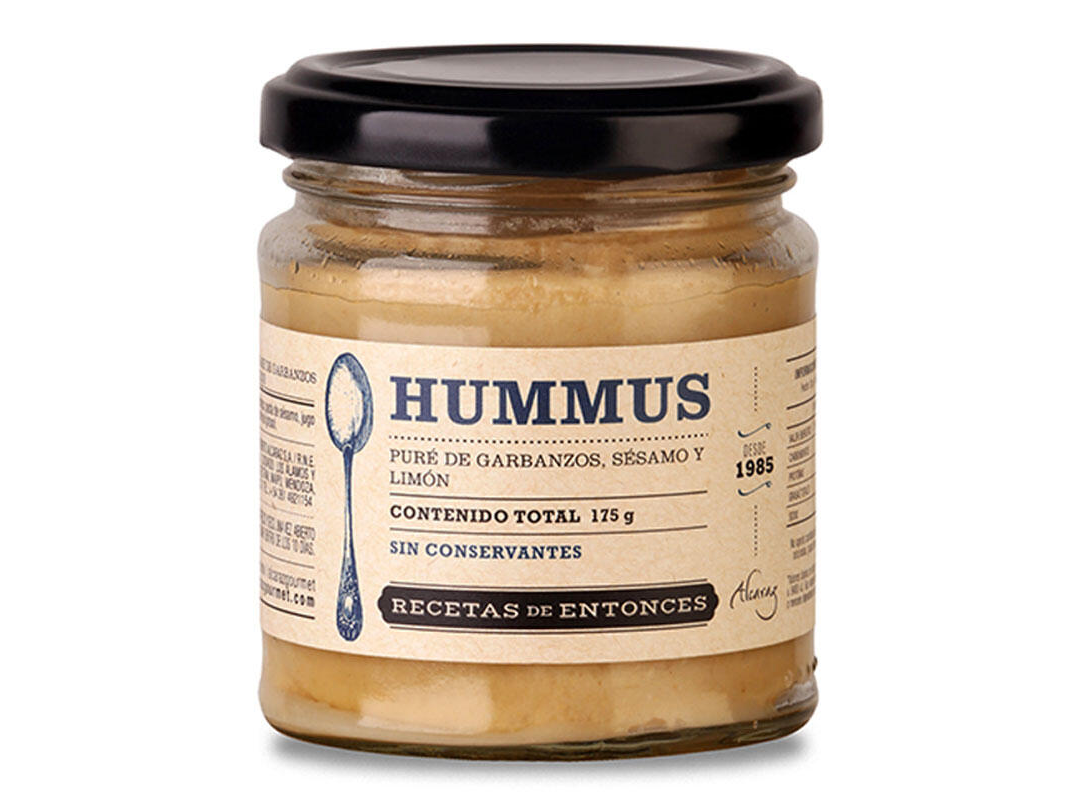 HUMMUS SESAMO Y LIMON 175G ALCARAZ