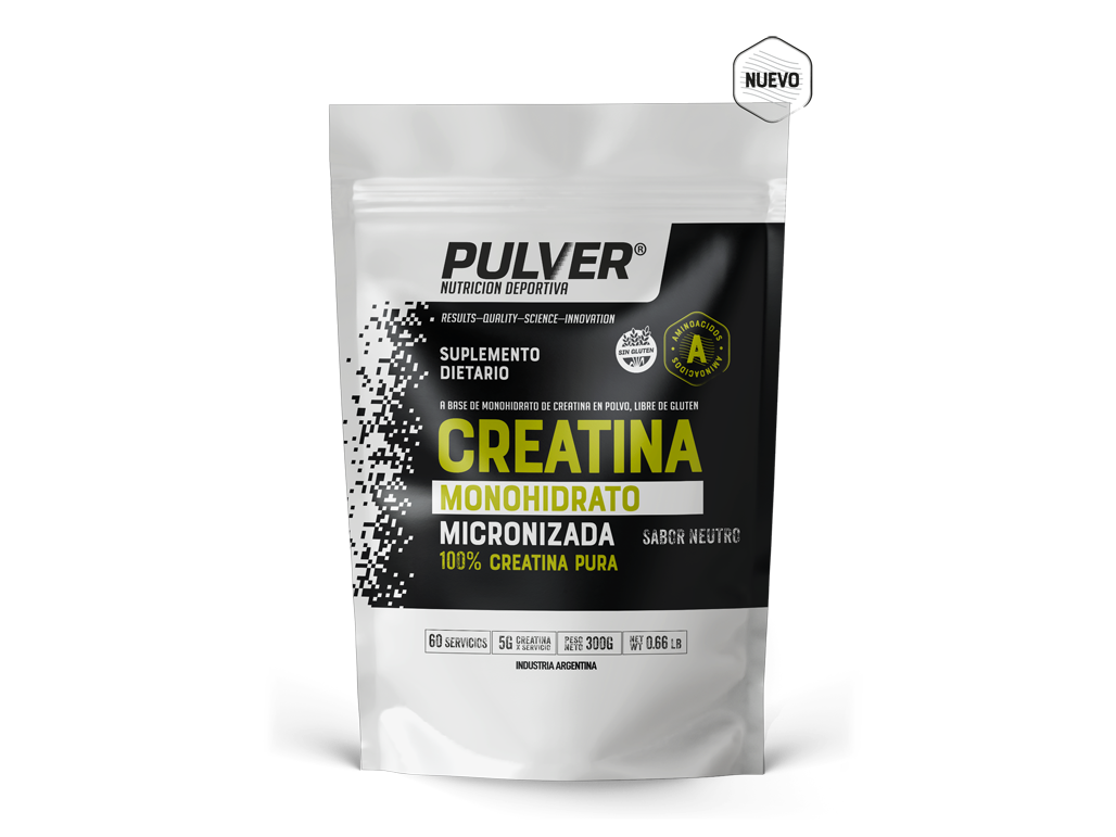 CREATINA MONOHIDRATO PULVER 300G DOYPACK
