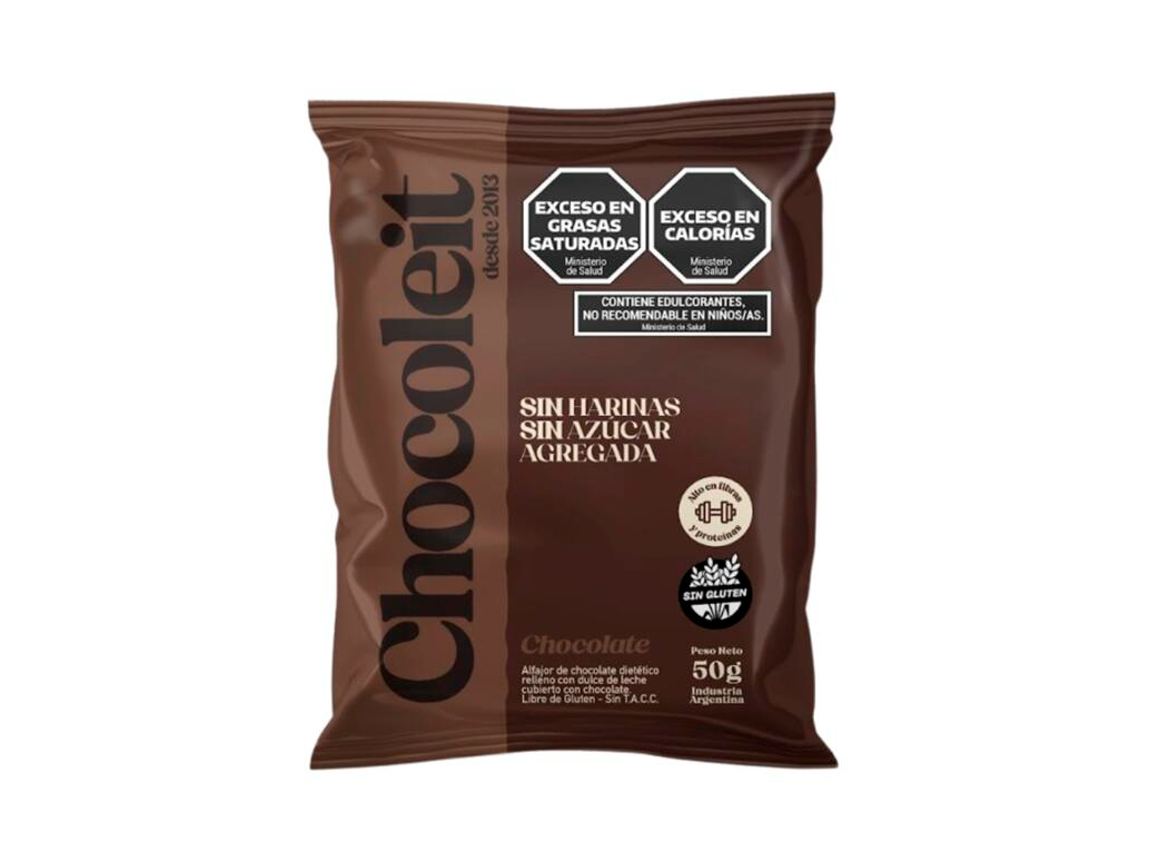 ALFAJOR CHOCOLATE NEGRO CHOCOLEIT
