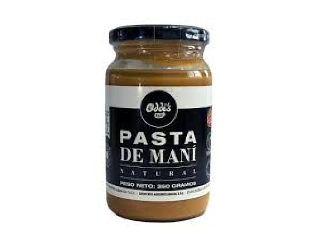 PASTA DE MANI NATURAL ODDIS 350GR