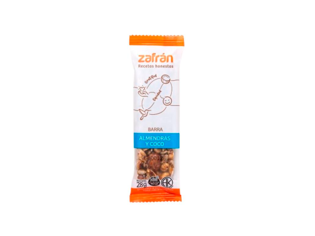BARRAS ZAFRAN ALMENDRA Y COCO