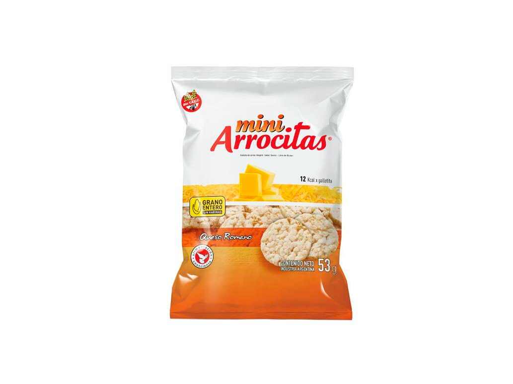 MINI ARROCITAS DE QUESO 53G