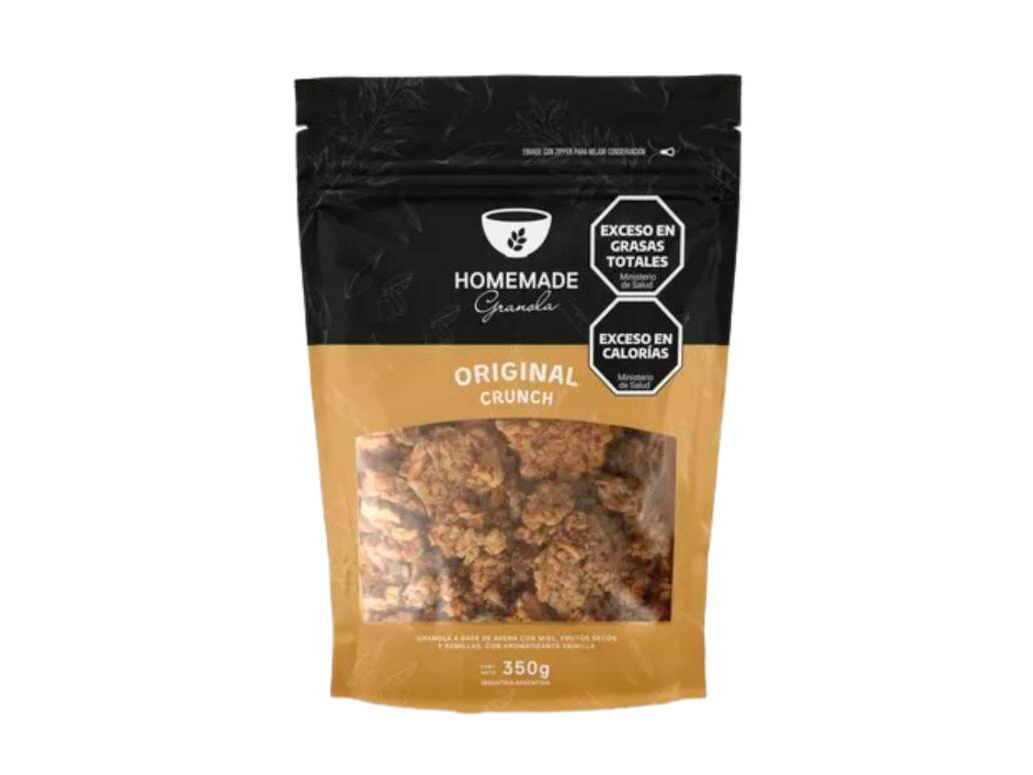 GRANOLA ORIGINAL CRUNCH 350G HOMEMADE