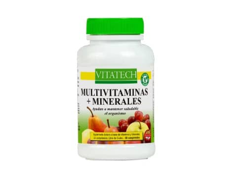 MULTIVITAMINAS +MINERALES 60 CAPS VITATECH