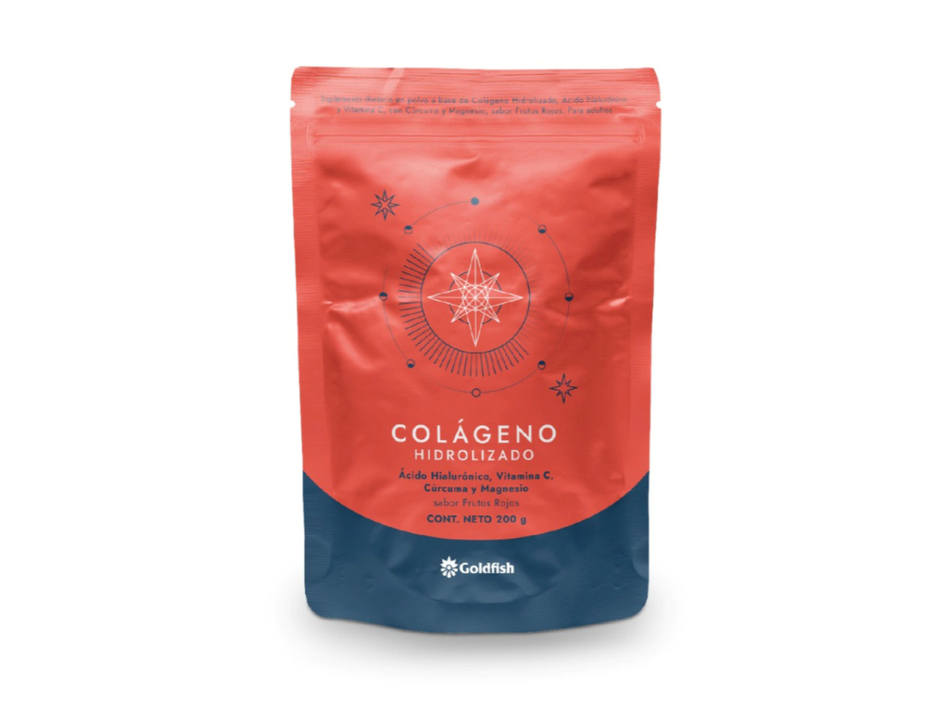 COLAGENO HIDROLIZADO GOLDFISH  EN POLVO 200GR