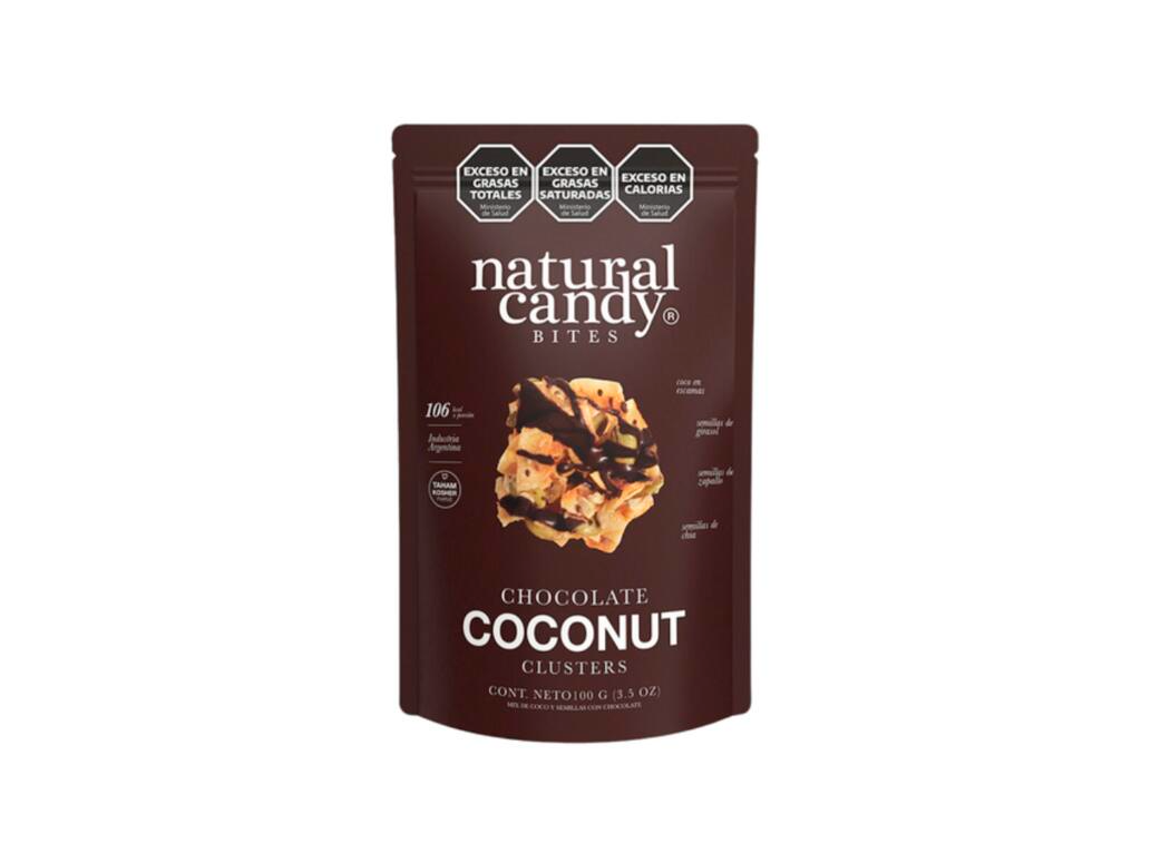 GRANOLA DE COCONUT CHOCOLATE  NATURAL CANDY 100 GR