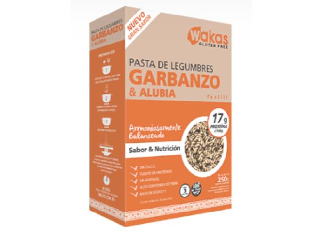 FIDEOS DE GARBANZO WAKAS X 300GR