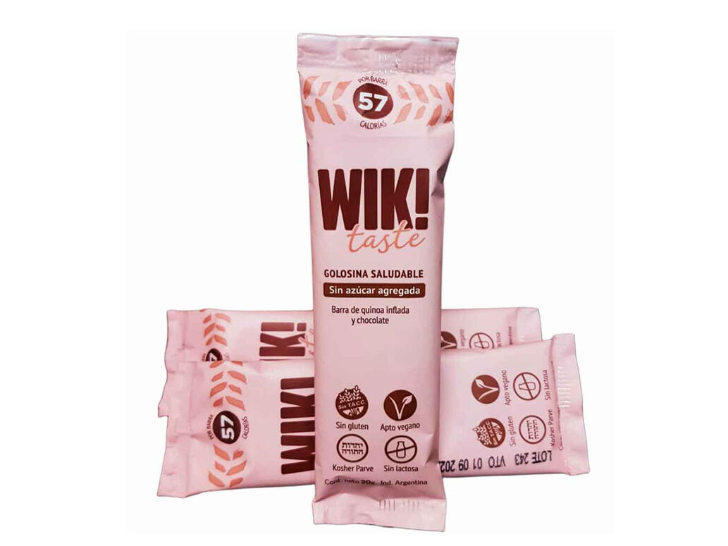 BARRAS WIK QUINOA Y CHOCOLATE