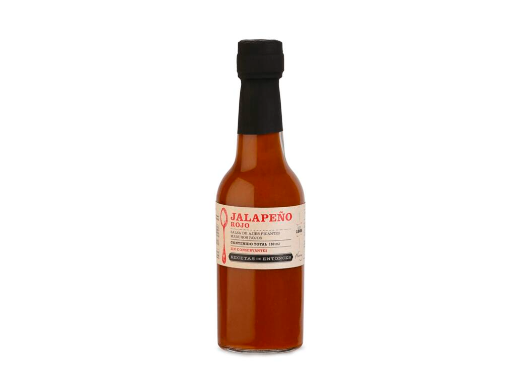 JALAPEÔøΩO ROJO RECETA DE ENTONCES 180ML