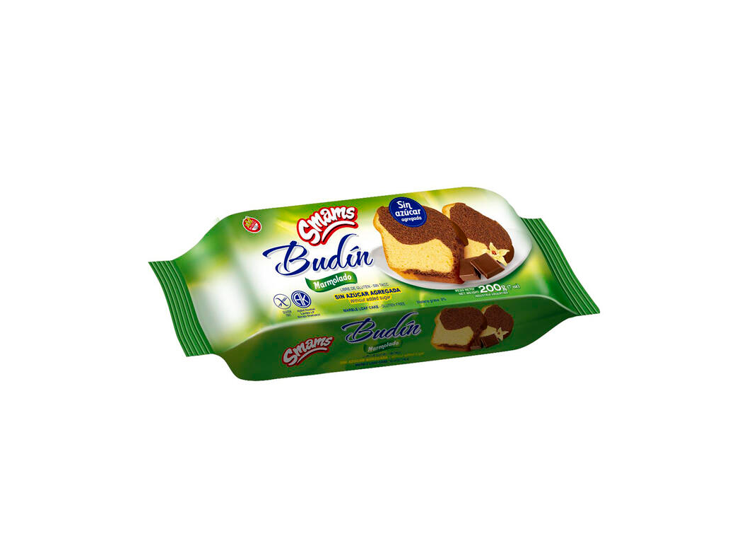 BUDIN SMAMS MARMOLADO 250G SIN TACC