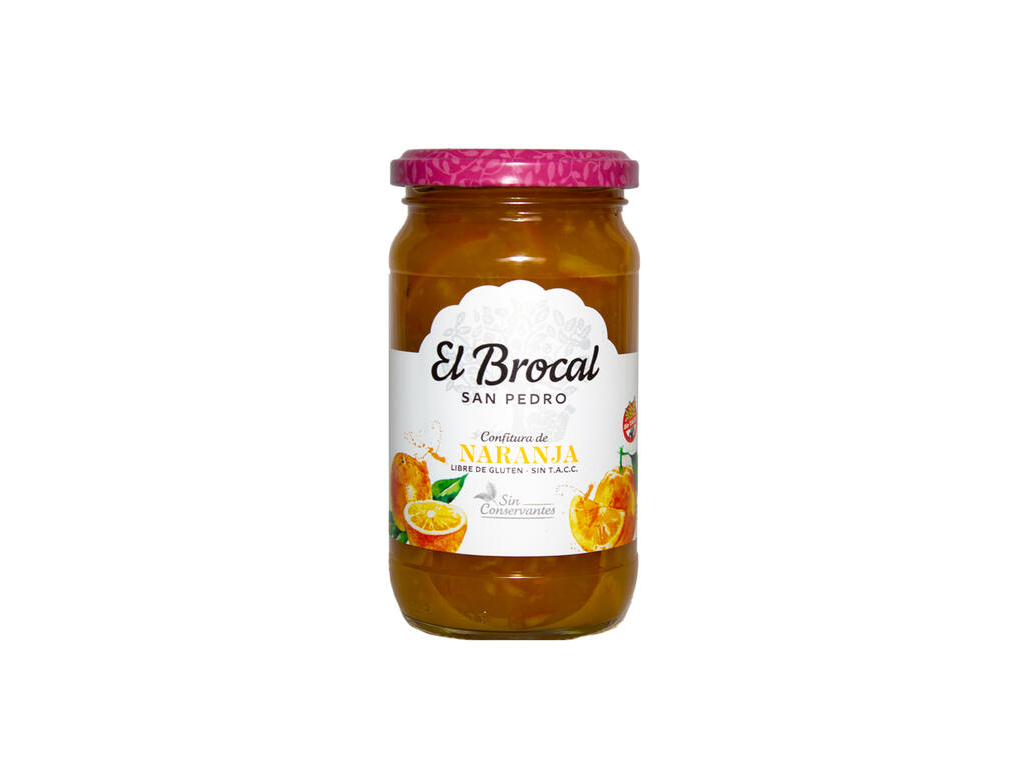MERMELADA DE CONFITURA DE NARANJA EL BROCAL X 420GR