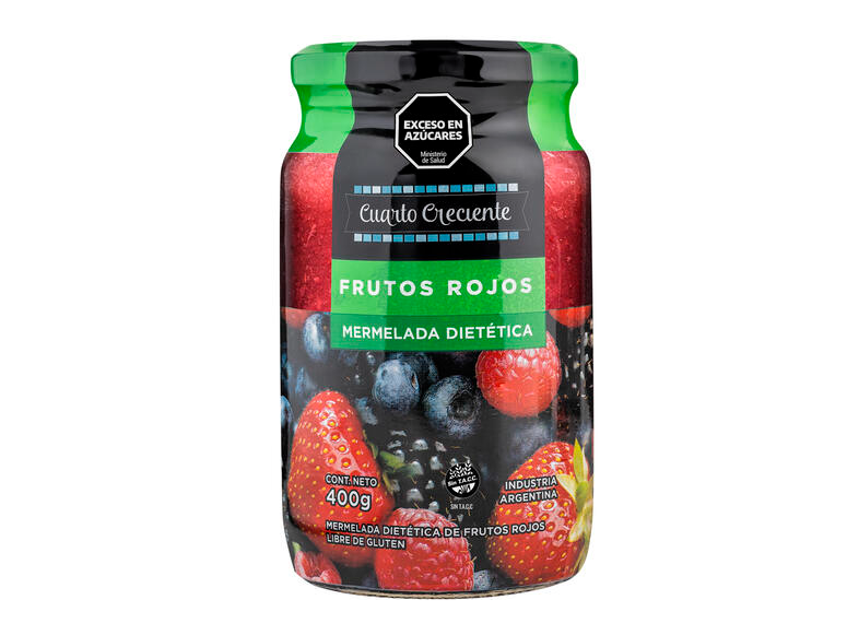 MERMELADA DE FRUTOS ROJOS CUARTO CRECIENTE 400GR