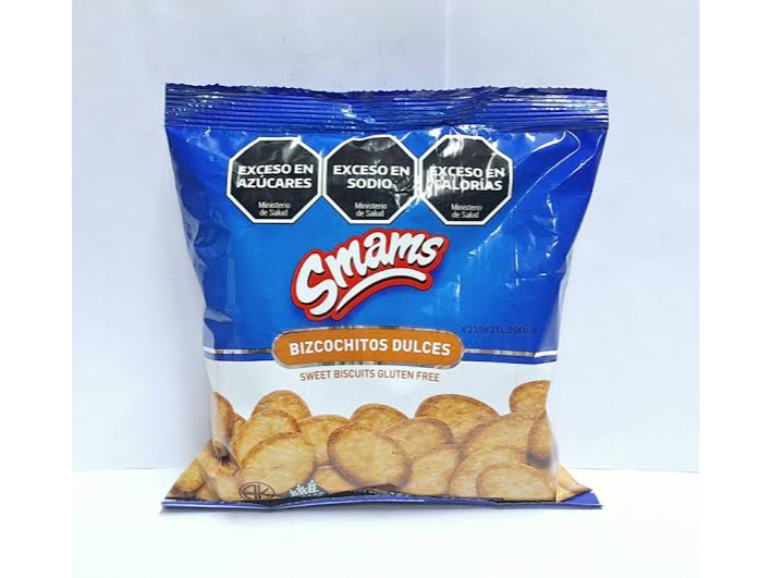 BIZCOCHOS AGRIDULCES AZUCARADOS SMAMS 150G SIN TACC  KOSHER