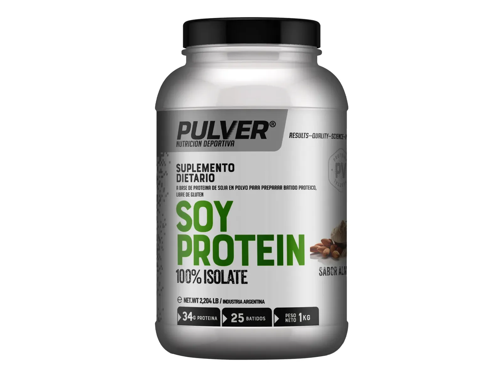 SOY PROTEIN ALMENDRA X 1KG PULVER