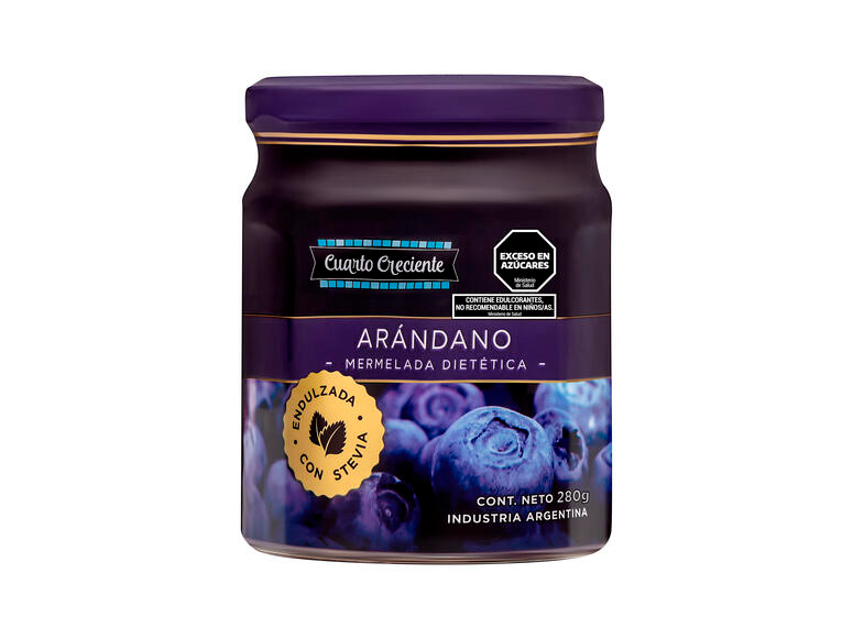 MERMELADA DE ARANDANOS - CUARTO CRECIENTE
