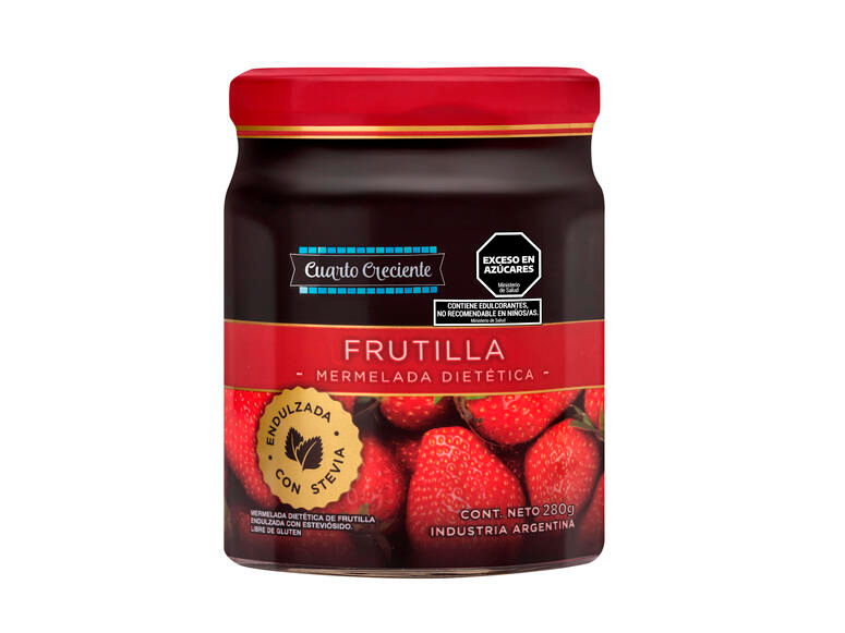 MERMELADA DE FRUTILLA CUARTO CRECIENTE 280GR