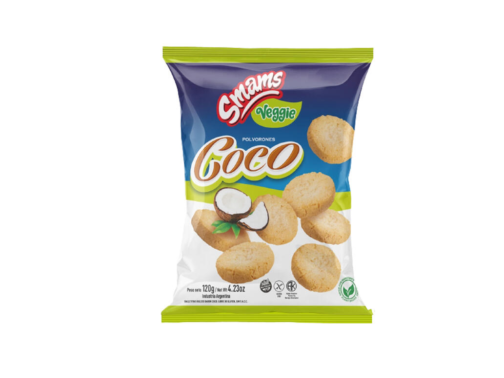 POLVORON COCO  SMAMS 130G SIN TACC KOSHER
