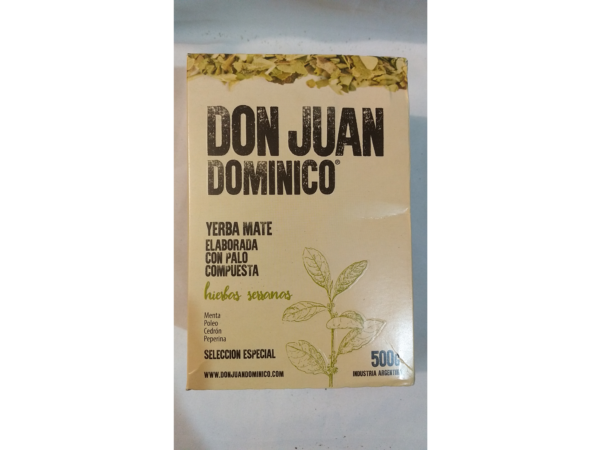 Don Juan domínico compuesta 1/2kg de a-MATE Almacén de yerbas