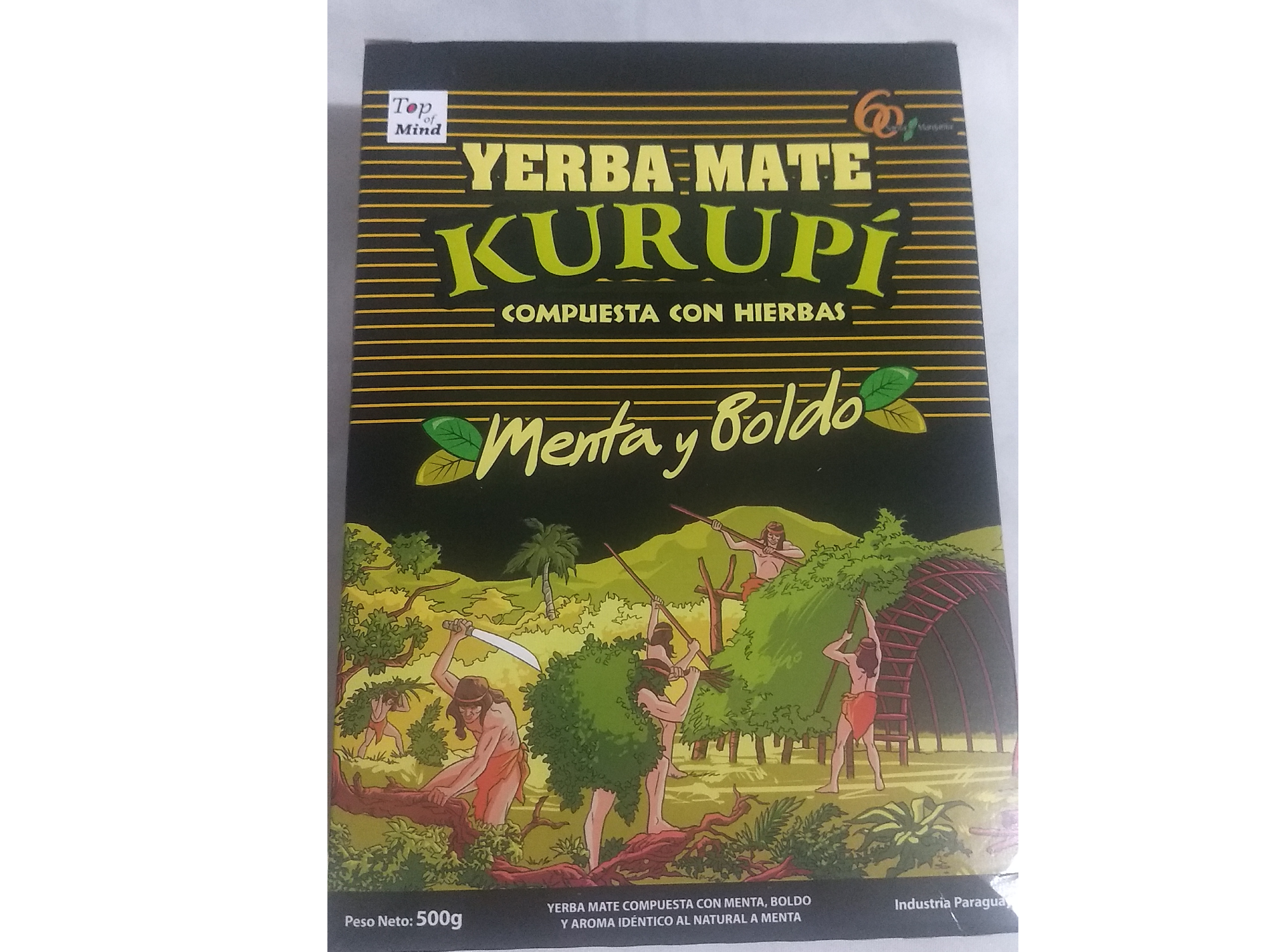 KURUPI MENTA Y BOLDO de a-MATE Almacén de yerbas