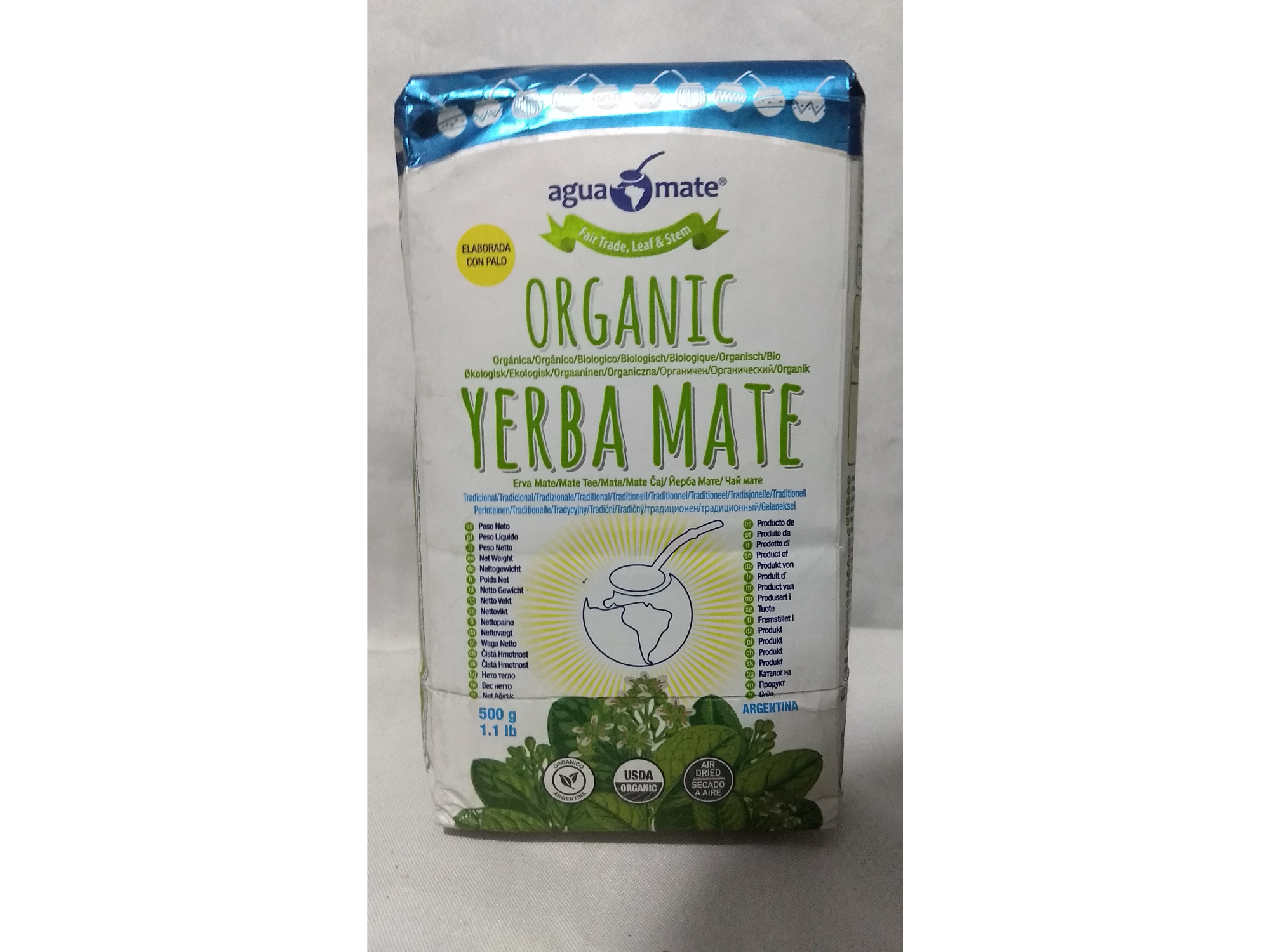 Aguamate orgánica 1/2kg