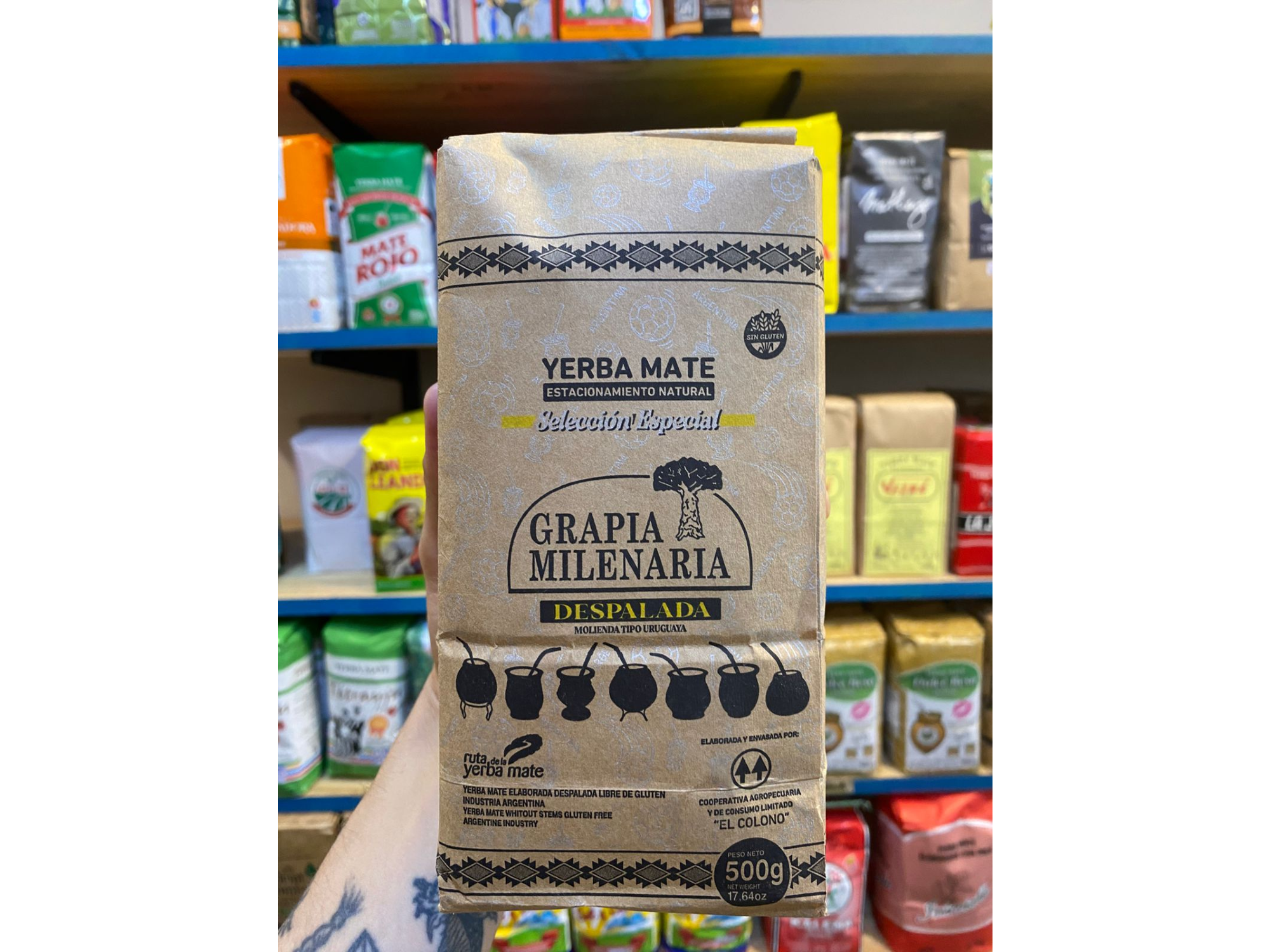 Grapia Milenaria despalada