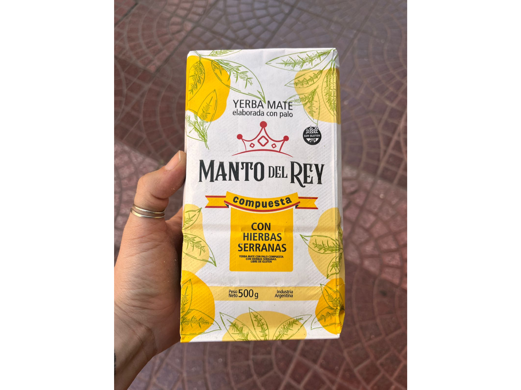 Manto del rey HIERBAS SERRANAS