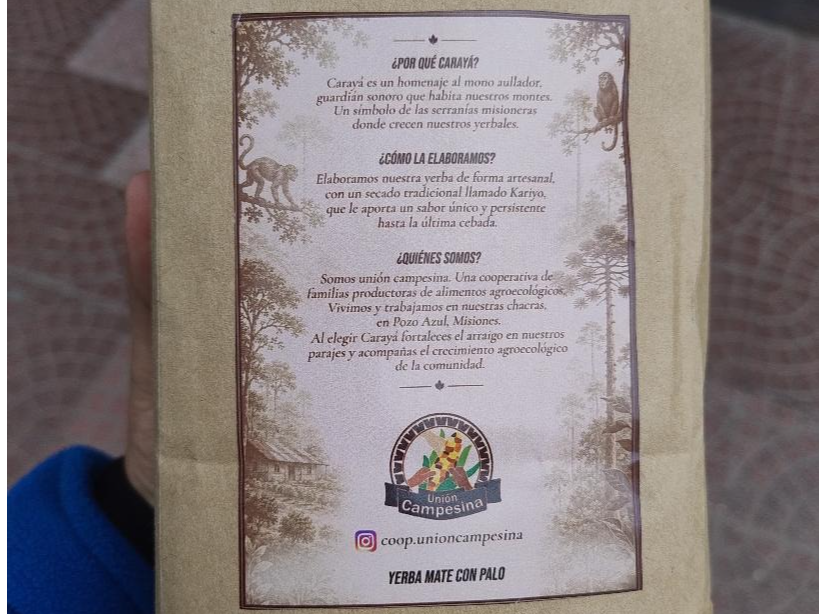CARAYÀ -  Yerba mate con Palo